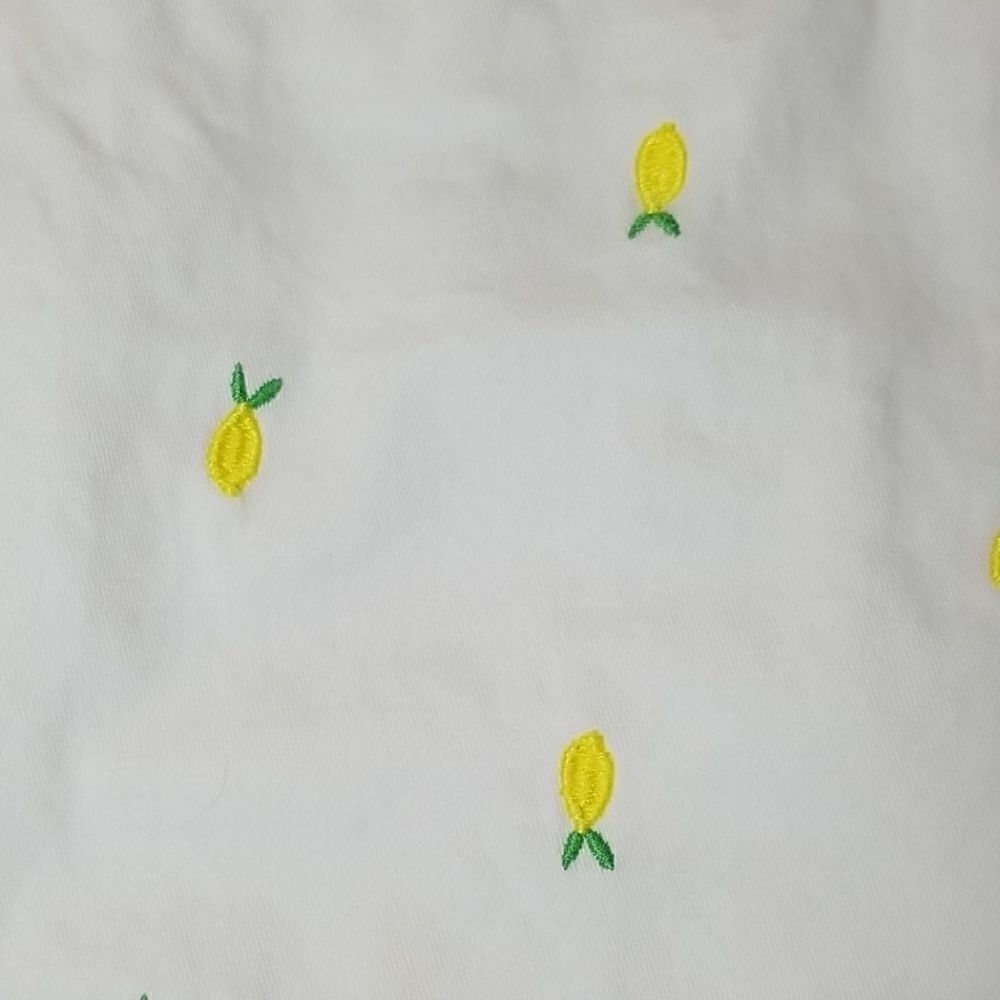 šāMeronaāEmbroideredĀ Lemonā Summer Fruits Shorts - Picture 6 of 6